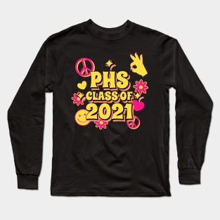 Parkville High School Peace and Love Class of 2021 Long Sleeve T-Shirt